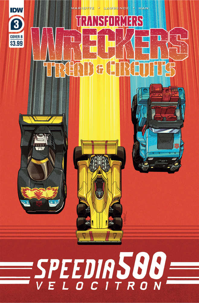 Transformers Wreckers Tread & Circuits #3 (Of 4) Cover B Chan | Dragon's Lair Comics and Fantasy Houston TX