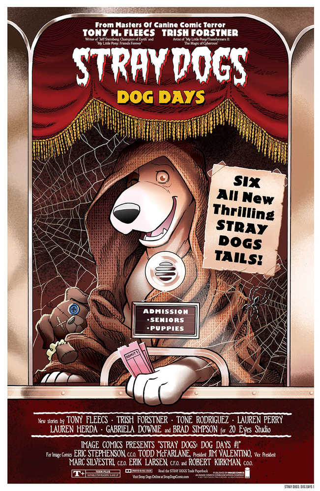 Stray Dogs Dog Days #1 (Of 2) Cover B Horror Movie Variant | Dragon's Lair Comics and Fantasy Houston TX