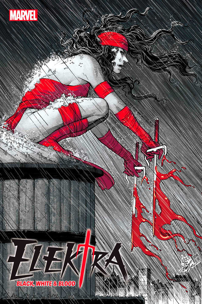 Elektra Black White Blood #1 (Of 4) | Dragon's Lair Comics and Fantasy Houston TX