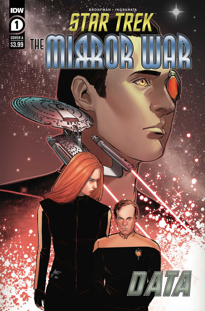 Star Trek Mirror War Data #1 Cover A Ingranata | Dragon's Lair Comics and Fantasy Houston TX