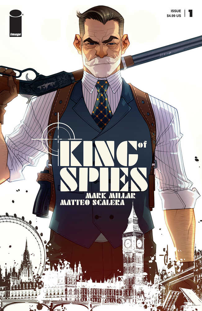 King Of Spies #1 (Of 4) Cover D Yildirim (Mature) | Dragon's Lair Comics and Fantasy Houston TX