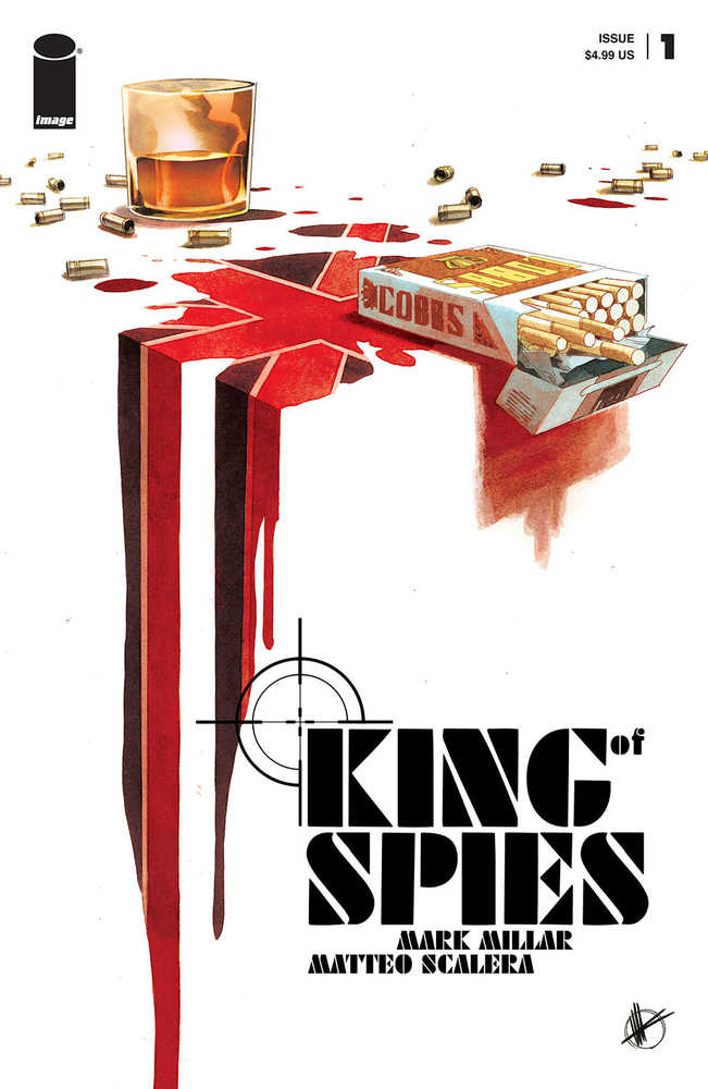 King Of Spies #1 (Of 4) Cover A Scalera (Mature) | Dragon's Lair Comics and Fantasy Houston TX