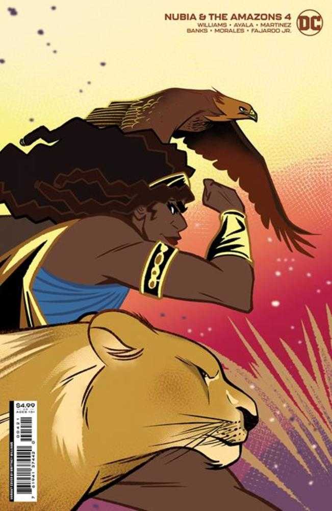 Nubia And The Amazons #4 (Of 6) Cover B Brittney Williams Card Stock Variant | Dragon's Lair Comics and Fantasy Houston TX