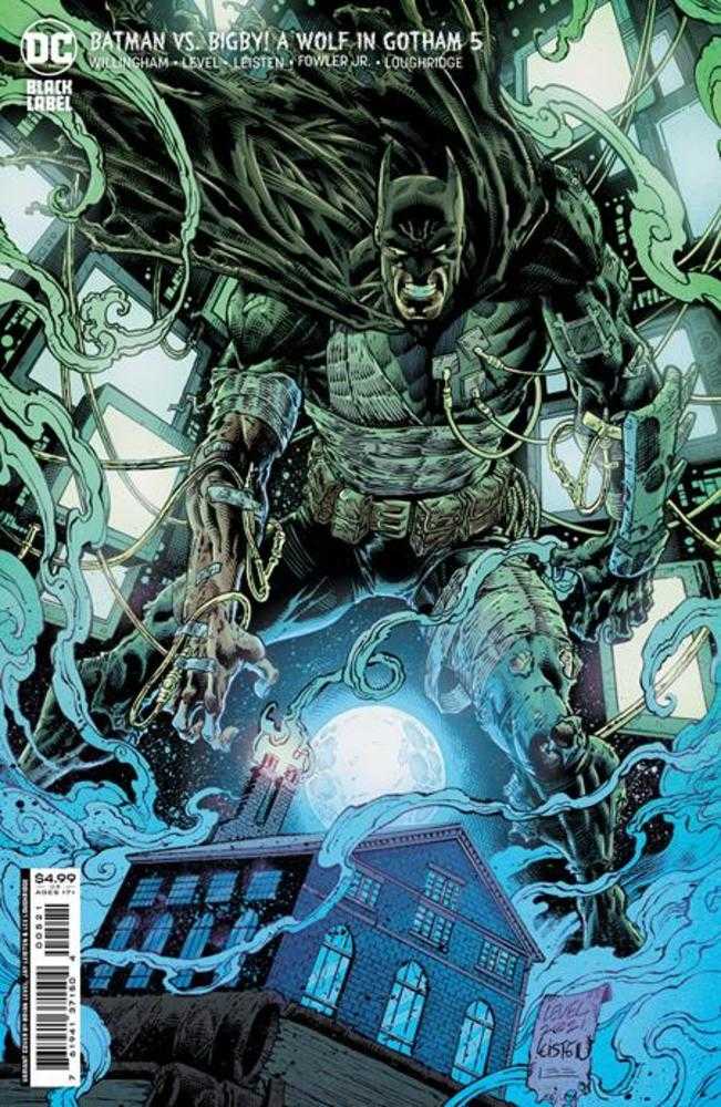 Batman vs Bigby A Wolf In Gotham #5 (Of 6) Cover B Brian Level & Jay Leisten Card Stock Variant (Mature) | Dragon's Lair Comics and Fantasy Houston TX