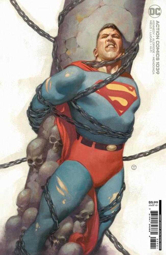 Action Comics #1039 Cover B Julian Totino Tedesco Card Stock Variant | Dragon's Lair Comics and Fantasy Houston TX