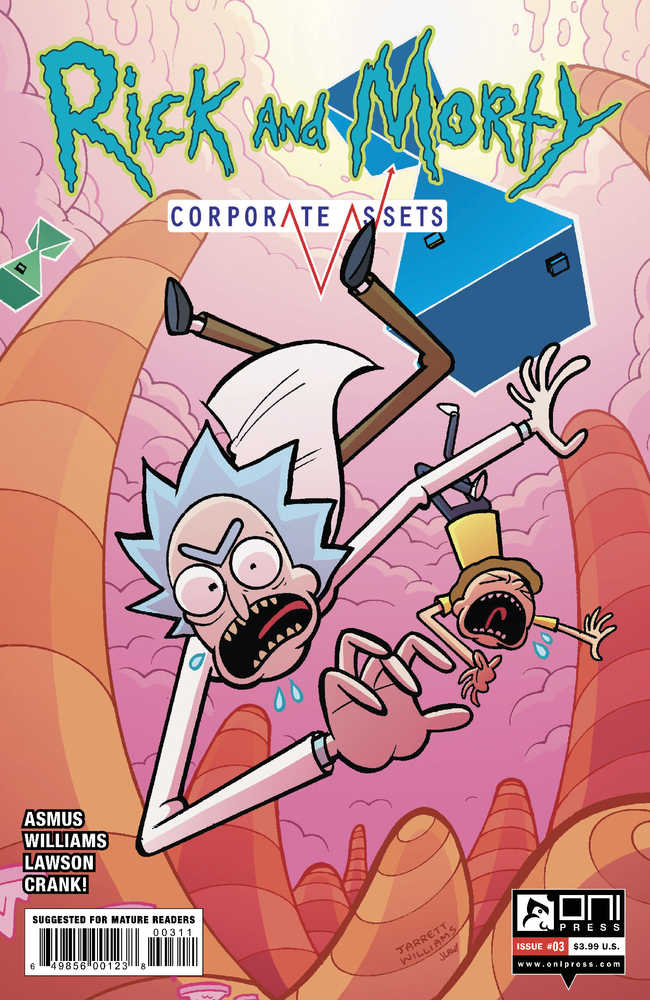 Rick And Morty Corporate Assets #3 Cover A Jarrett Williams | Dragon's Lair Comics and Fantasy Houston TX