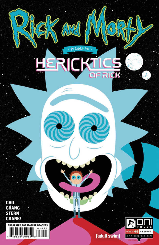 Rick And Morty Presents Hericktics Of Rick #1 Cover B Patricia | Dragon's Lair Comics and Fantasy Houston TX