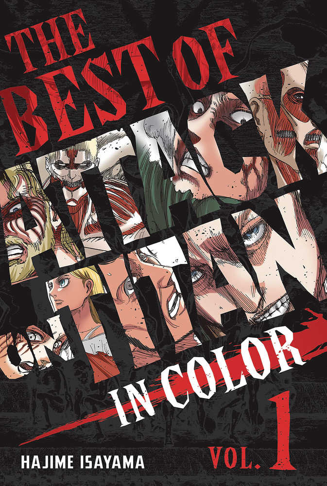 Best Of Attack On Titan Color Hardcover Edition (Mature) | Dragon's Lair Comics and Fantasy Houston TX