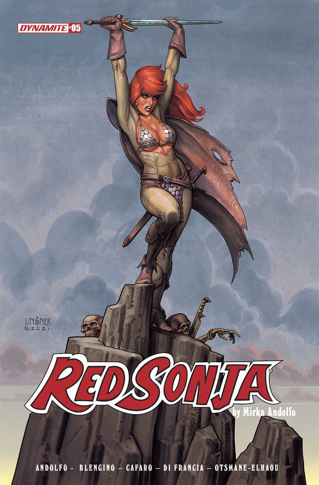 Red Sonja (2021) #5 Cover C Linsner | Dragon's Lair Comics and Fantasy Houston TX