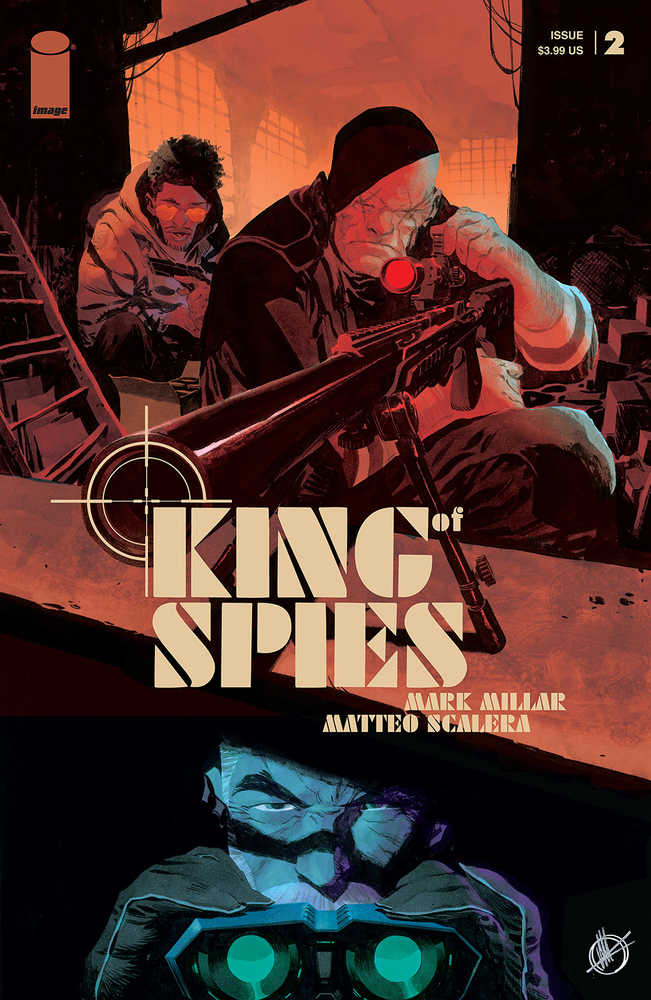 King Of Spies #2 (Of 4) Cover A Scalera (Mature) | Dragon's Lair Comics and Fantasy Houston TX