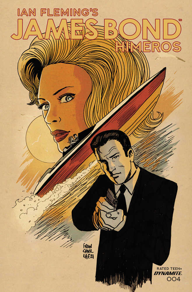 James Bond Himeros #4 Cover A Francavilla | Dragon's Lair Comics and Fantasy Houston TX