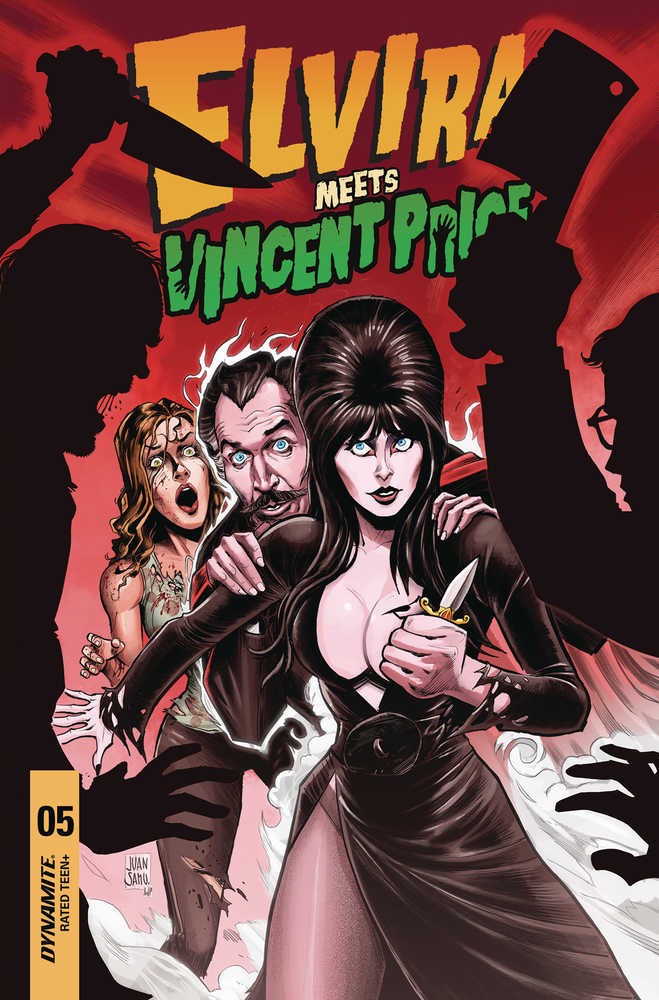 Elvira Meets Vincent Price #5 Cover B Samu | Dragon's Lair Comics and Fantasy Houston TX