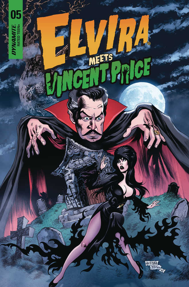 Elvira Meets Vincent Price #5 Cover A Acosta | Dragon's Lair Comics and Fantasy Houston TX