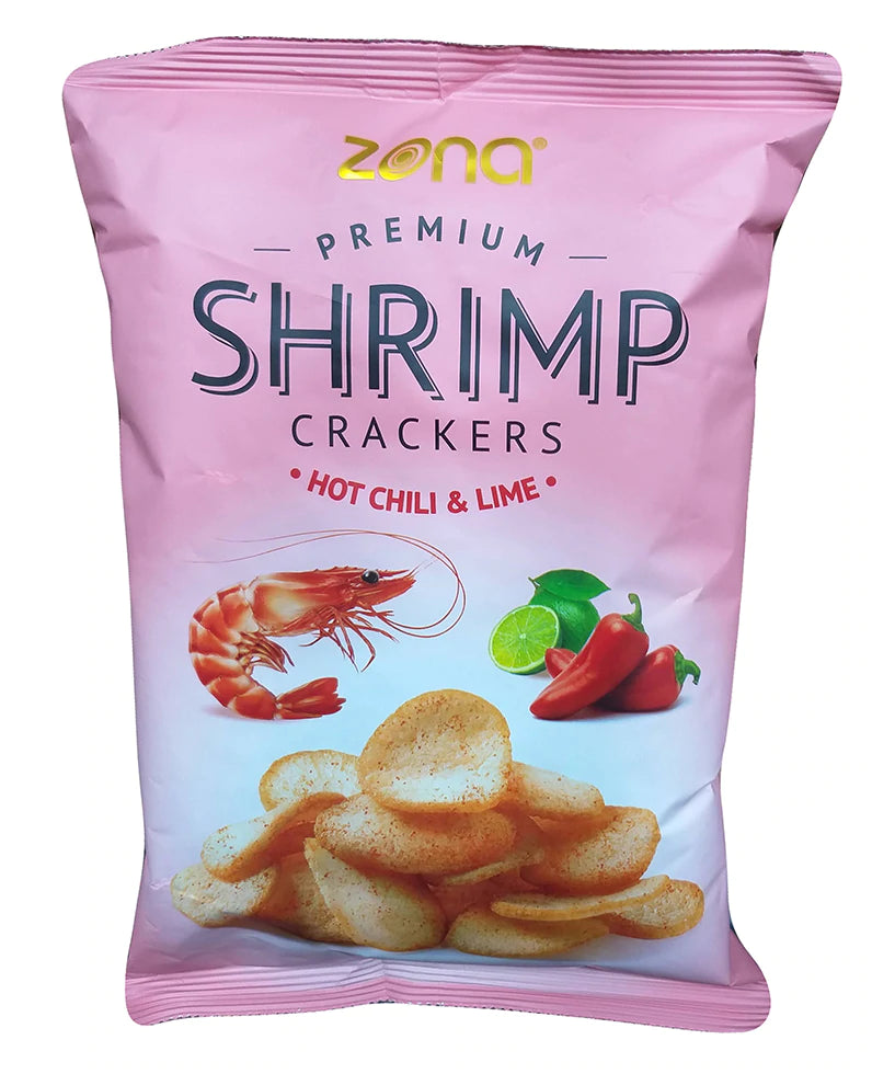 Zona Premium Hot Chile and Lime Shrimp Crackers | Dragon's Lair Comics and Fantasy Houston TX