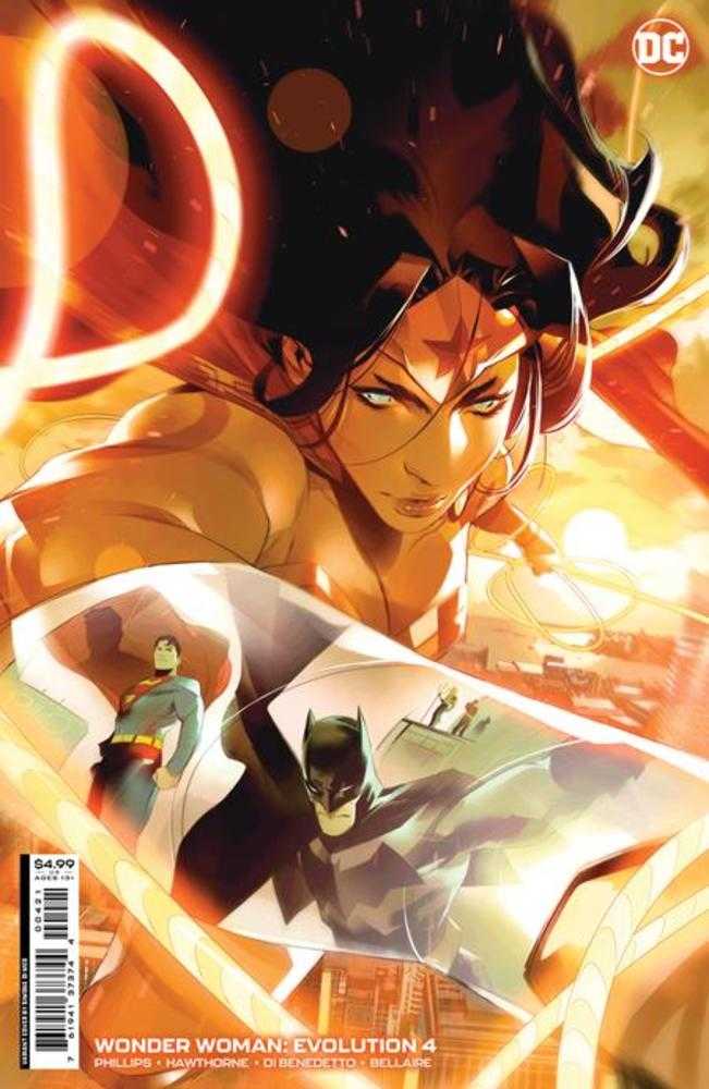 Wonder Woman Evolution #4 (Of 8) Cover B Simone Di Meo Card Stock Variant | Dragon's Lair Comics and Fantasy Houston TX