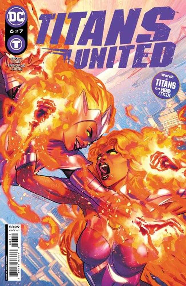 Titans United #6 (Of 7) Cover A Jamal Campbell | Dragon's Lair Comics and Fantasy Houston TX