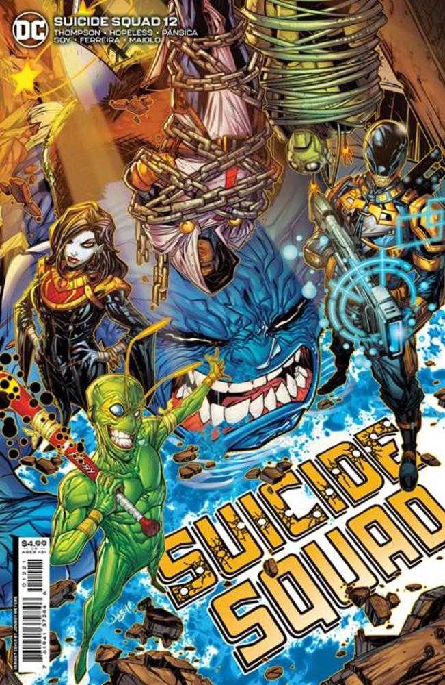 Suicide Squad #12 Cover B Jonboy Meyers Card Stock Variant | Dragon's Lair Comics and Fantasy Houston TX