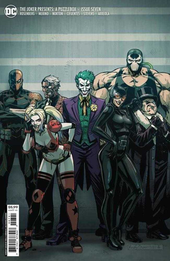 Joker Presents A Puzzlebox #7 (Of 7) Cover B Reilly Brown Card Stock Variant | Dragon's Lair Comics and Fantasy Houston TX