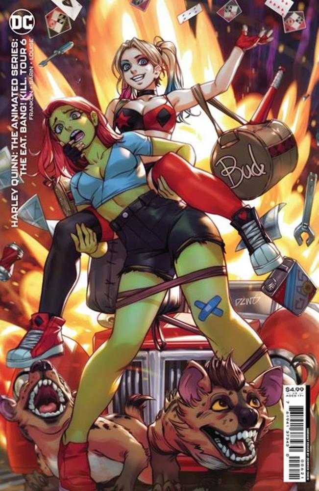 Harley Quinn The Animated Series The Eat Bang Kill Tour #6 (Of 6) Cover B Derrick Chew Card Stock Variant (Mature) | Dragon's Lair Comics and Fantasy Houston TX