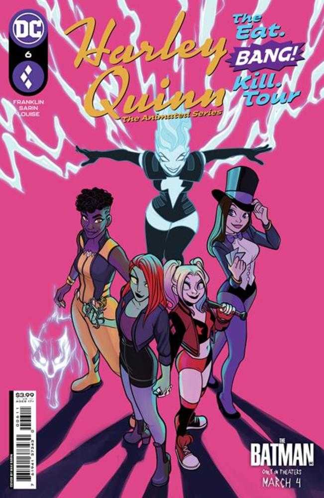 Harley Quinn The Animated Series The Eat Bang Kill Tour #6 (Of 6) Cover A Max Sarin (Mature) | Dragon's Lair Comics and Fantasy Houston TX