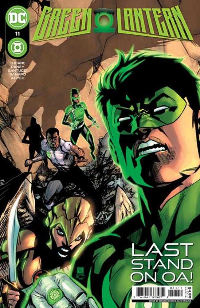 Green Lantern #11 Cover A Bernard Chang & Alex Sinclair | Dragon's Lair Comics and Fantasy Houston TX