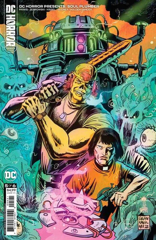 DC Horror Presents Soul Plumber #5 (Of 6) Cover B Cully Hamner Card Stock Variant (Mature) | Dragon's Lair Comics and Fantasy Houston TX