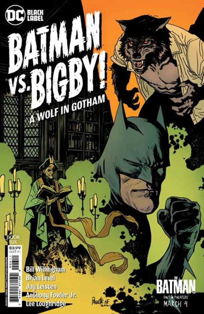 Batman vs Bigby A Wolf In Gotham #6 (Of 6) Cover A Yanick Paquette (Mature) | Dragon's Lair Comics and Fantasy Houston TX