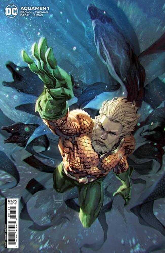 Aquamen #1 Cover B Kael Ngu Card Stock Variant | Dragon's Lair Comics and Fantasy Houston TX