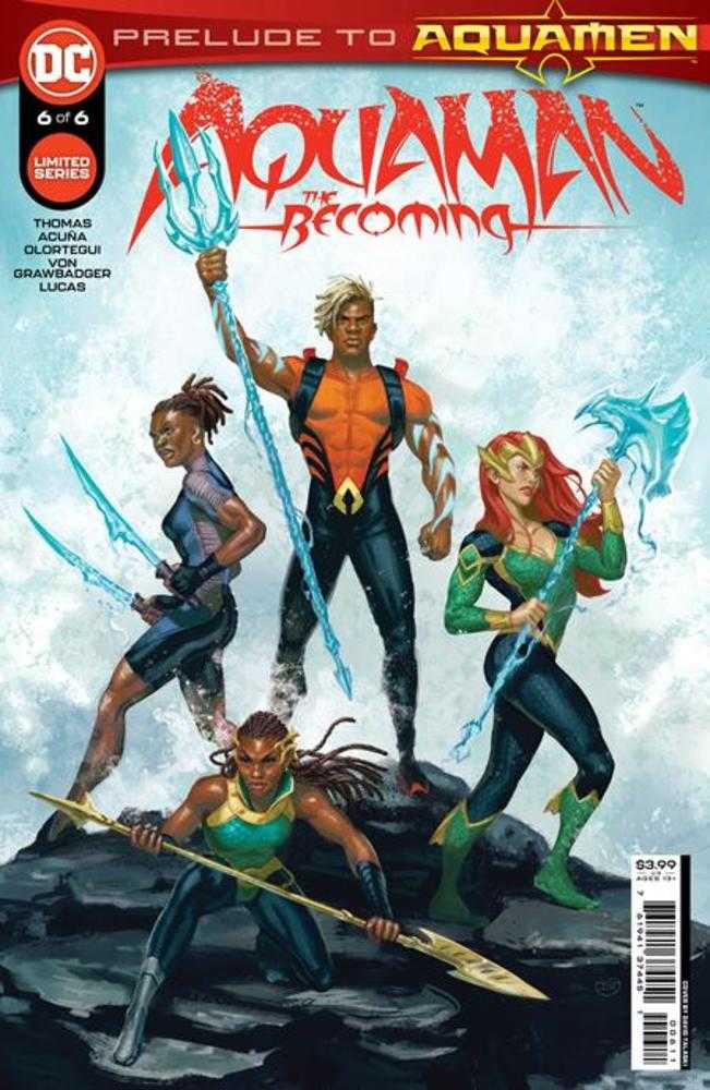 Aquaman The Becoming #6 (Of 6) Cover A David Talaski | Dragon's Lair Comics and Fantasy Houston TX