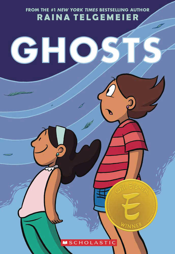 Raina Telgemeier Ghosts Graphic Novel New Printing | Dragon's Lair Comics and Fantasy Houston TX