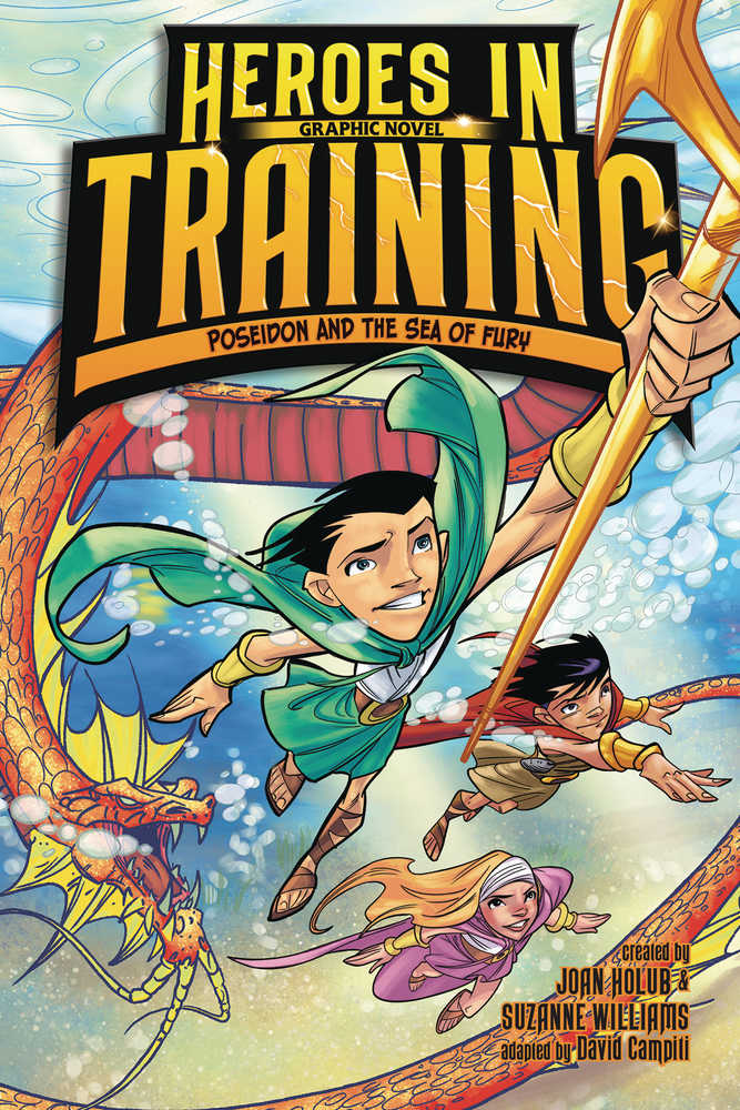 Heroes In Training Graphic Novel Volume 02 Poseidon & Sea Of Fury | Dragon's Lair Comics and Fantasy Houston TX