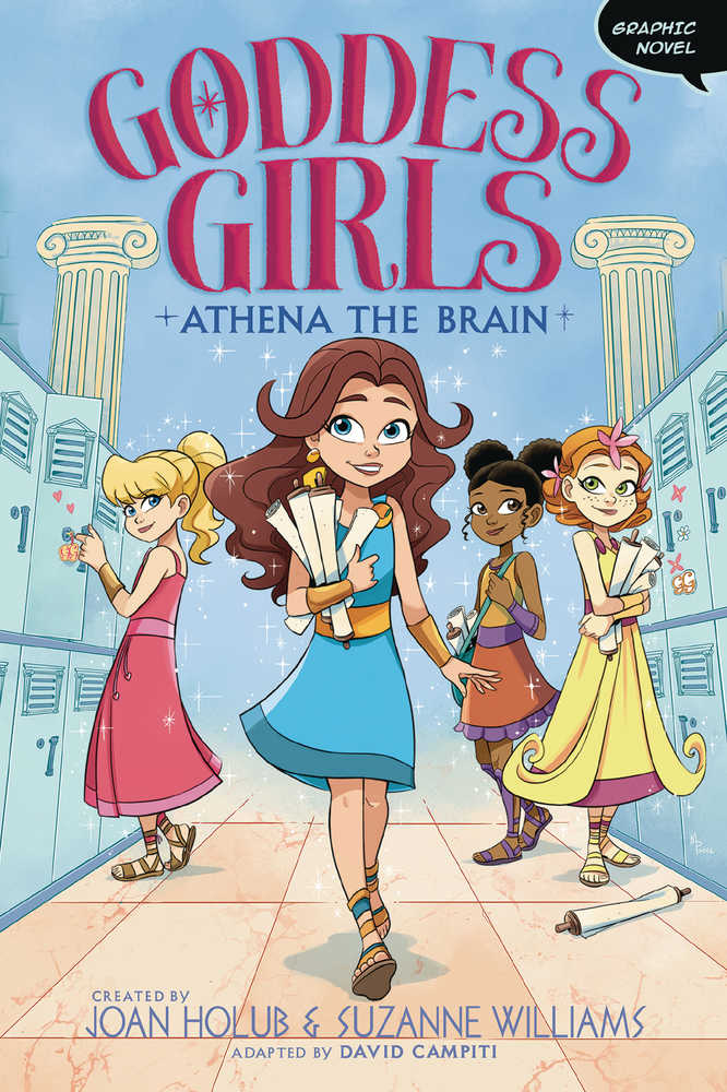 Goddess Girls Graphic Novel Volume 01 Athena The Brain | Dragon's Lair Comics and Fantasy Houston TX