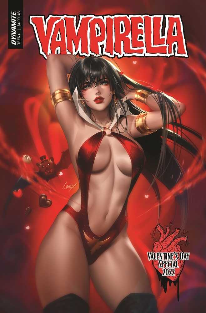 Vampirella Valentines Sp One Shot Cover B Li | Dragon's Lair Comics and Fantasy Houston TX