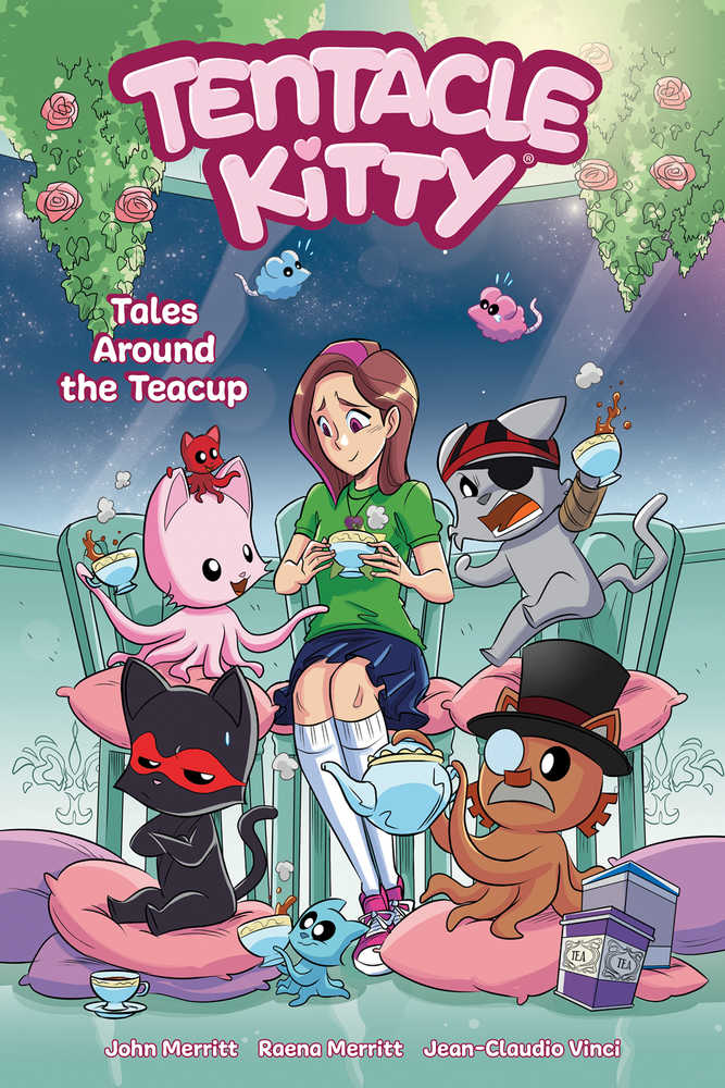 Tentacle Kitty Tales Around The Teacup TPB | Dragon's Lair Comics and Fantasy Houston TX