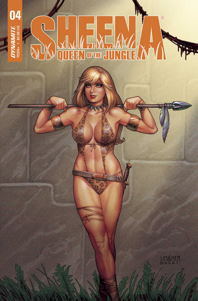 Sheena Queen Jungle #4 Cover D Linsner | Dragon's Lair Comics and Fantasy Houston TX