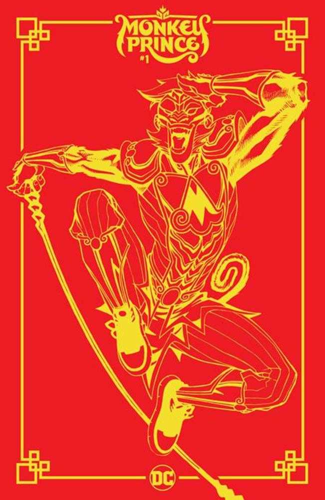 Monkey Prince #1 (Of 12) Cover F Gold Foil Red Envelope Card Stock Variant | Dragon's Lair Comics and Fantasy Houston TX