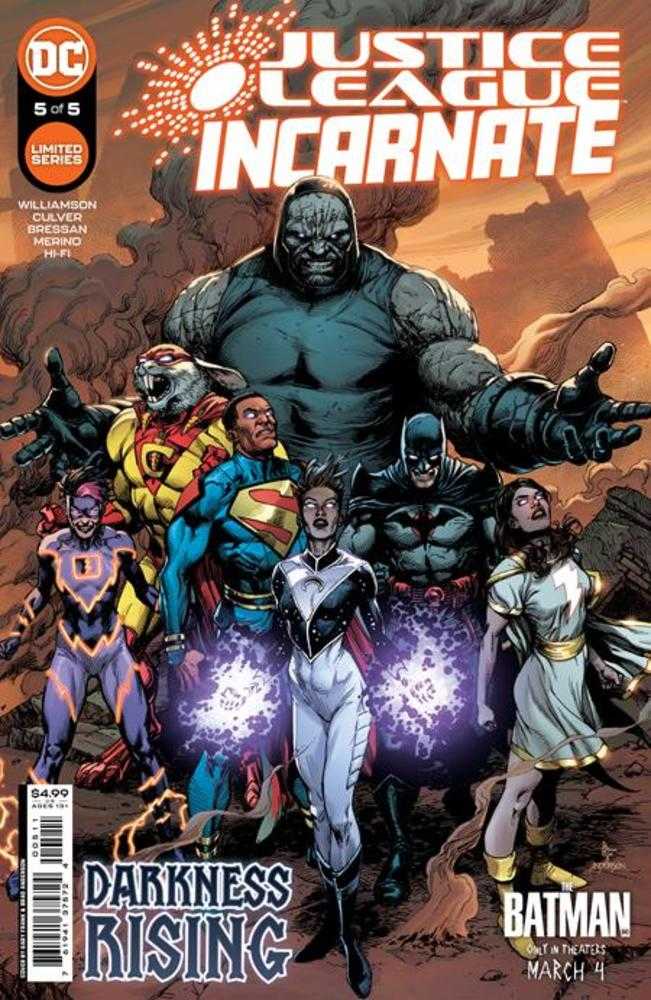 Justice League Incarnate #5 (Of 5) Cover A Gary Frank | Dragon's Lair Comics and Fantasy Houston TX