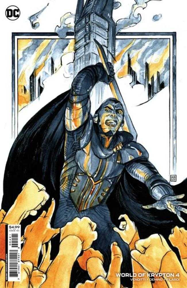 World Of Krypton #4 (Of 6) Cover B Aud Koch Card Stock Variant | Dragon's Lair Comics and Fantasy Houston TX