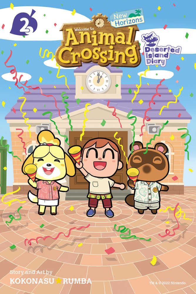 Animal Crossing New Horizons Graphic Novel Volume 02 Deserted Island Diary | Dragon's Lair Comics and Fantasy Houston TX