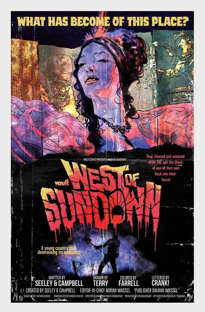 West Of Sundown #1 Cover A Campbell | Dragon's Lair Comics and Fantasy Houston TX