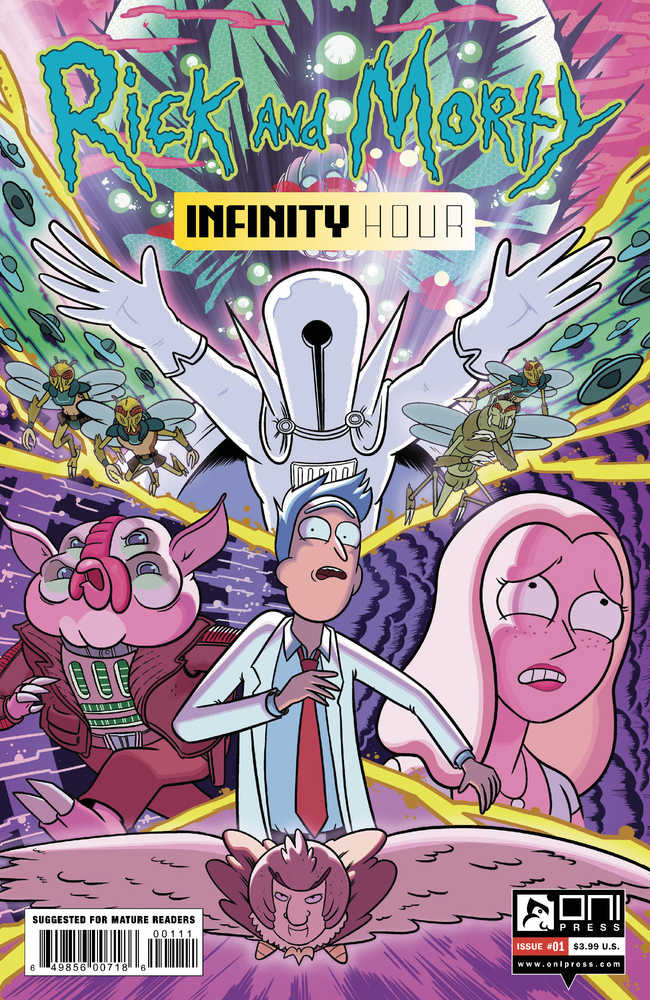 Rick And Morty Infinity Hour #1 Cover A Ellerby | Dragon's Lair Comics and Fantasy Houston TX