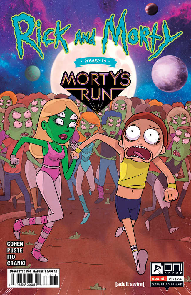 Rick And Morty Presents Mortys Run #1 Cover A Puste | Dragon's Lair Comics and Fantasy Houston TX