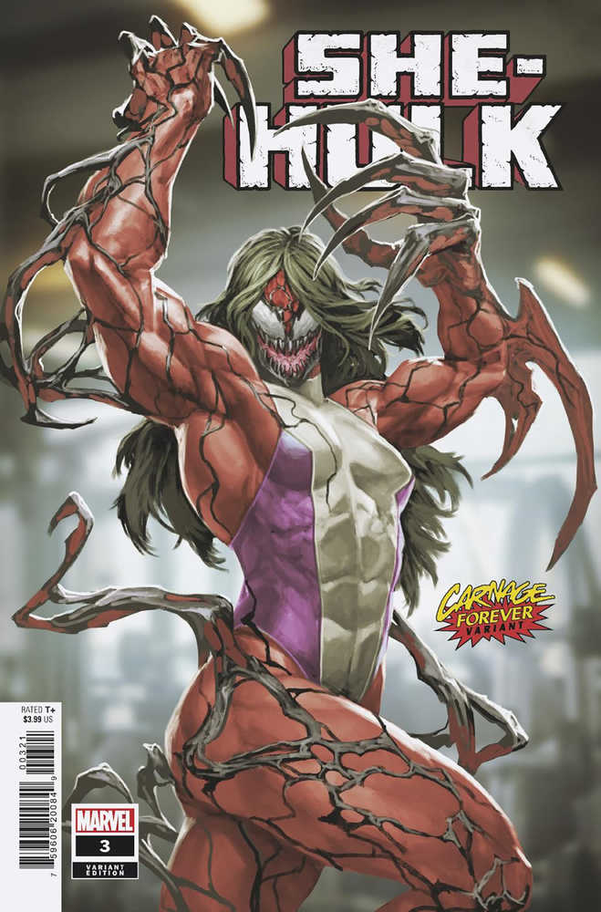 She-Hulk #3 Skan Carnage Forever Variant | Dragon's Lair Comics and Fantasy Houston TX