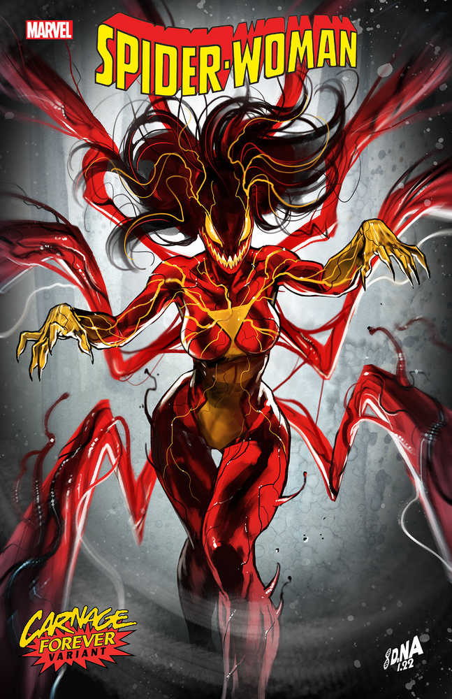 Spider-Woman #21 Nakayama Carnage Forever Variant | Dragon's Lair Comics and Fantasy Houston TX