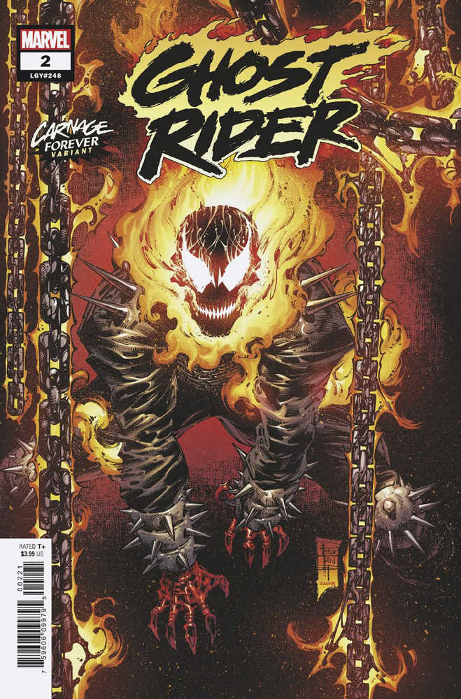 Ghost Rider #2 Tan Carnage Forever Variant | Dragon's Lair Comics and Fantasy Houston TX