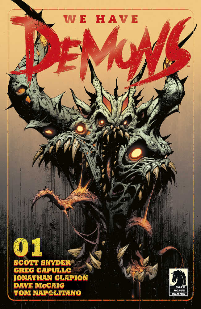 We Have Demons #1 (Of 3) Cover C Foil Capullo (Mature) | Dragon's Lair Comics and Fantasy Houston TX