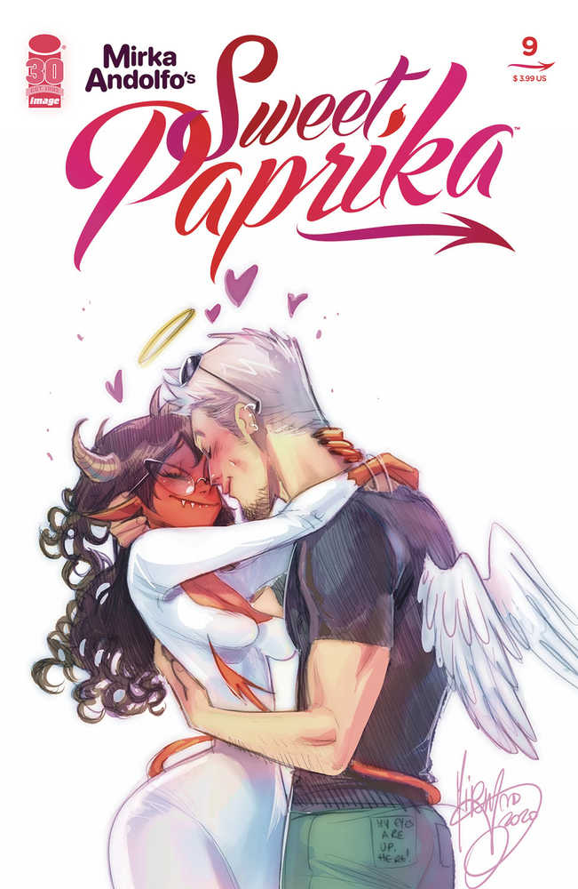 Mirka Andolfo Sweet Paprika #9 (Of 12) Cover A Andolfo (Mature) | Dragon's Lair Comics and Fantasy Houston TX