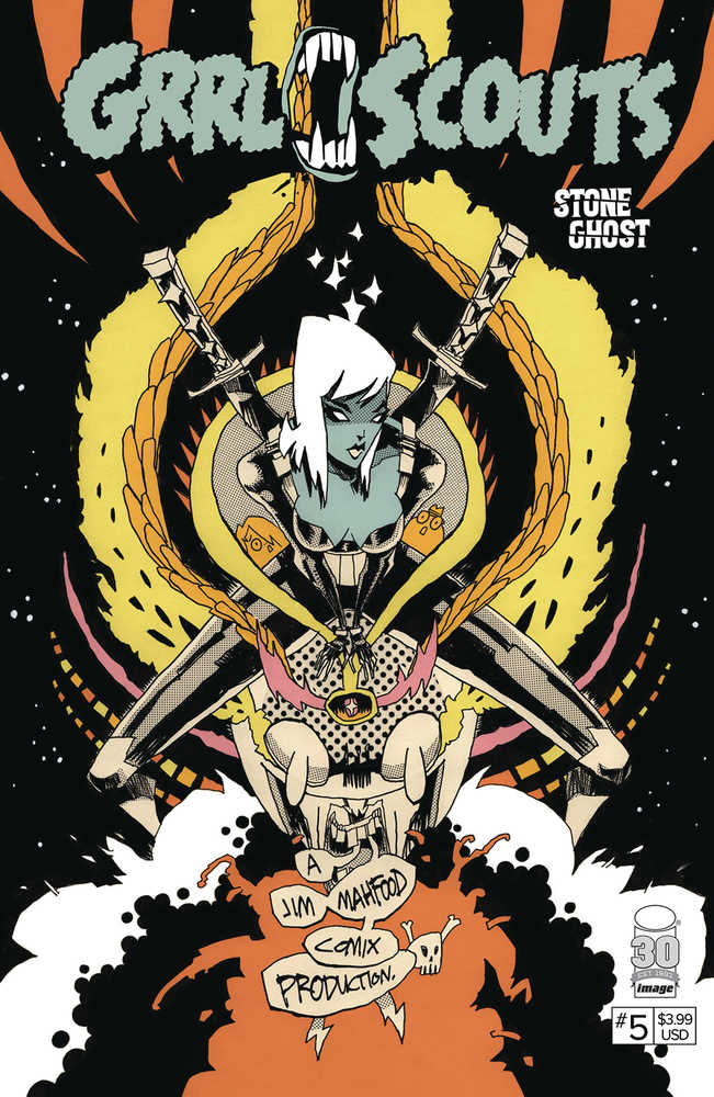 Grrl Scouts Stone Ghost #5 (Of 6) Cover A Mahfood (Mature) | Dragon's Lair Comics and Fantasy Houston TX