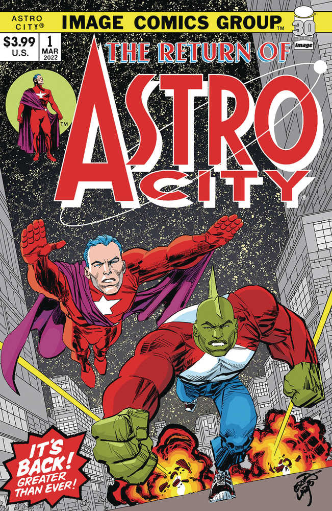 Astro City That Was Then Spec Cover B Larsen | Dragon's Lair Comics and Fantasy Houston TX