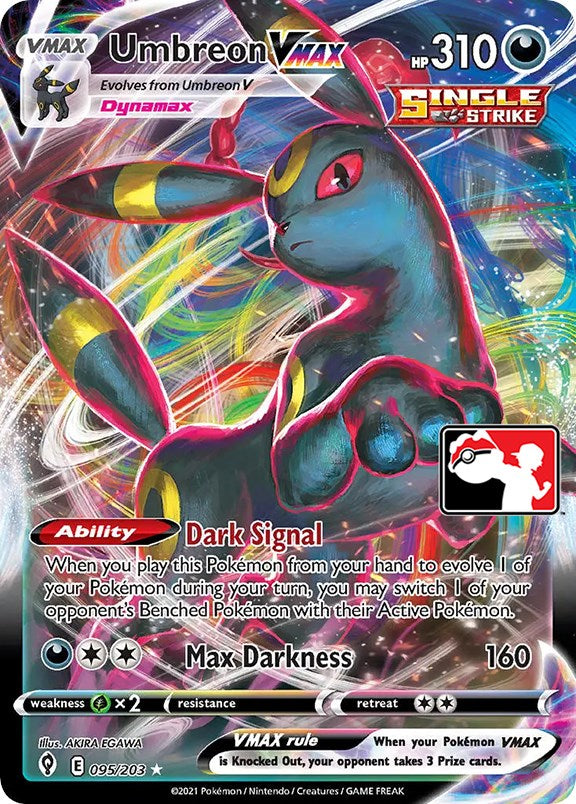 Umbreon VMAX (095/203) [Prize Pack Series One] | Dragon's Lair Comics and Fantasy Houston TX